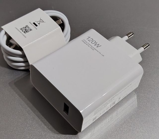 Cargador Rápido 120W compartible Xiaomi 12 13 14