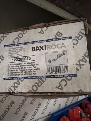 Kit Gas Natural Caldera Laura Plus Baxi Roca
