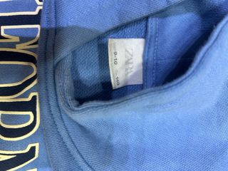 Sudadera Zara Girls Azul Talla 9-10