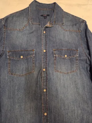 Camisa vaquera hombre
