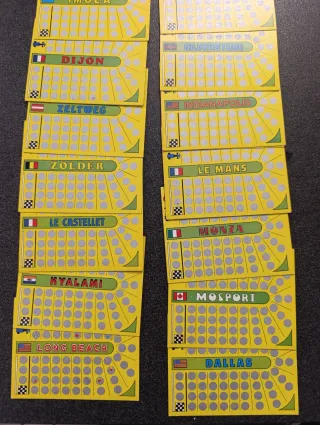 Figurine Panini Grand Prix da grattare