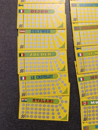 Figurine Panini Grand Prix da grattare