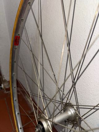 Cerchio bici Eroica Bianchi Mavic