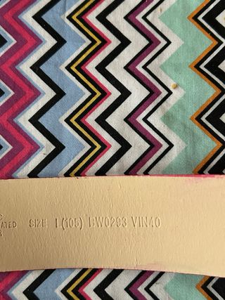 Cintura Guess Pelle Rossa e Rosa