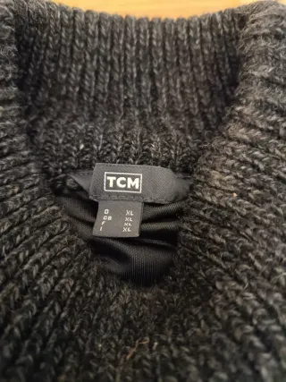 Maglione lana unisex con fodera taglia XL da neve