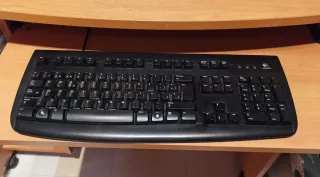 Teclado Logitech Negro Ordenador