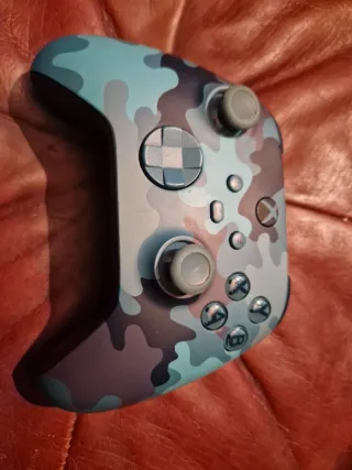 Mando Xbox Series X/S Camuflaje Azul