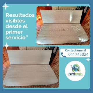 Limpieza profesional de muebles y tapicerías