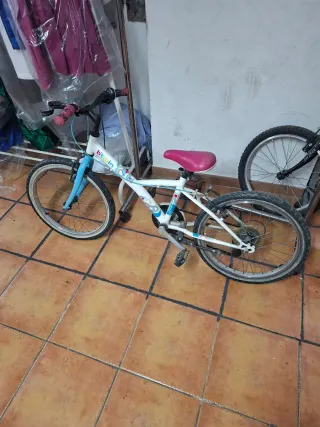 Bicicleta infantil naranja