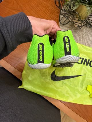 Zapatillas Nike Atletismo Verde y Negro