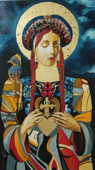 Obra de arte original pintada a mano