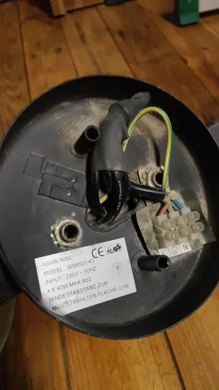 Juego 4 focos orientables metal y cristal