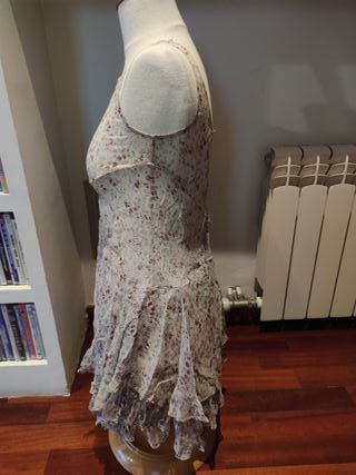 Top vaporoso sin mangas KOOKAI t. 34-36 estampado