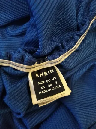 Conjunto Top y Pantalón Cargo Azul