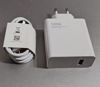 Cargador Rápido 120W compartible POCO + Cable USBC