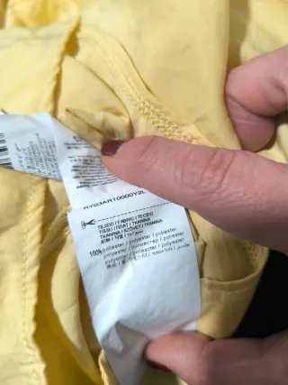 Blusa Trucco amarilla manga larga