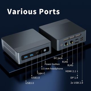 Mini PC Intel N100 16GB RAM 512GB SSD