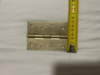 Bisagras Doradas 10cm (Lote o packs de 3)