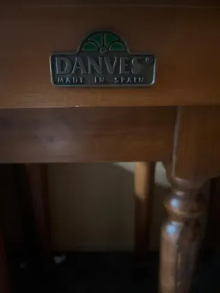 Conjunto 3 Mesas Auxiliares Roble Macizo Danves