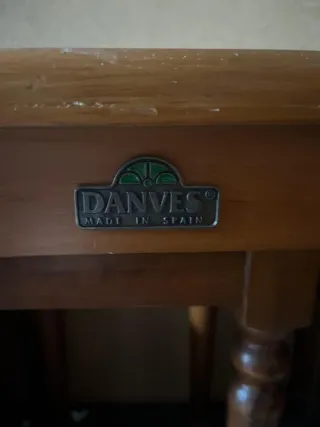 Conjunto 3 Mesas Auxiliares Roble Macizo Danves