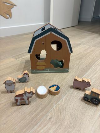 Juguete Montessori Granja Madera