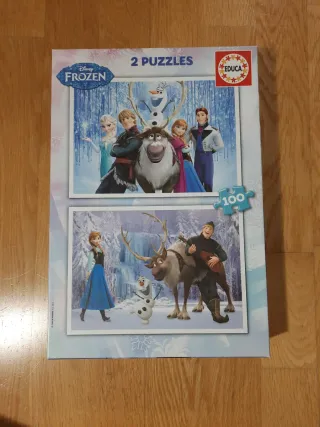 Puzzle Educa Frozen 2 Puzzles 100 Piezas