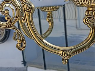 Lámpara de techo 6 brazos cristal