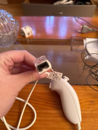 Mando Nunchuck Wii Blanco Compatible