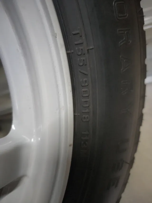 Rueda de repuesto BMW X5 5x110 buje 72,6mm