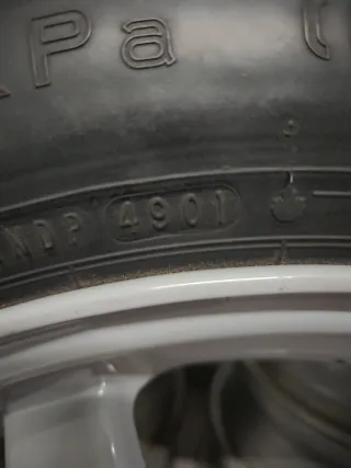 Rueda de repuesto BMW X5 5x110 buje 72,6mm