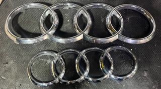 Emblemas Audi A4 TDI Cromados