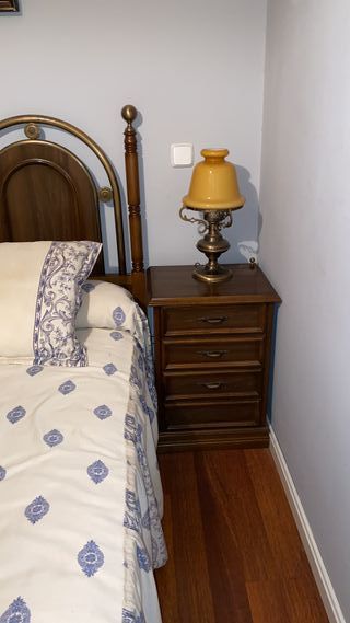 Lote 2 lámparas mesilla + 1 techo