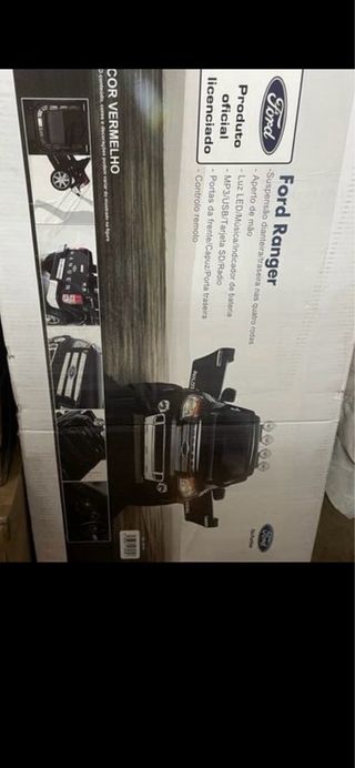 Coche Ford Ranger Niños Rojo