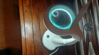 Lámpara Lupa Blanca