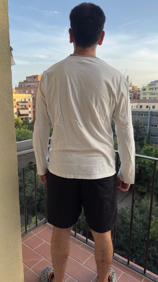 Camiseta All basics manga larga talla L