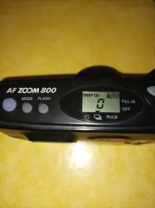 Cámara Samsung AF Zoom 800 Analógica Funcional.