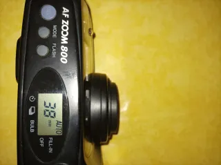 Cámara Samsung AF Zoom 800 Analógica Funcional.