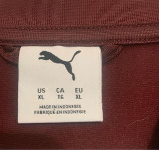 Chaqueta Puma burdeos sin estrenar