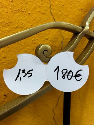 Cabeceros de forja artística medida 135cms