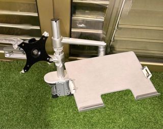 Soporte portátil y pantalla