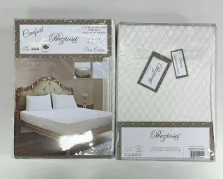 Coprimaterasso spugna jacquard