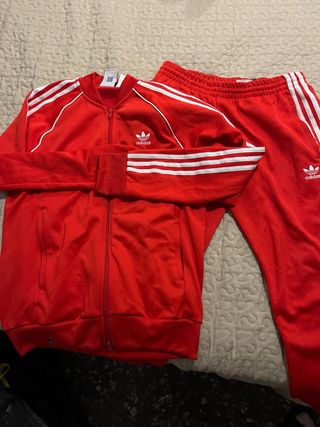 Conjunto Chándal Adidas Rojo