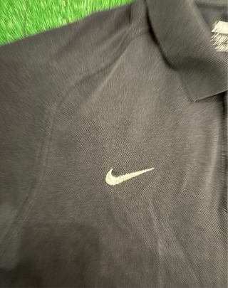 Camiseta Polo Vintage Manchester United Nike Negra