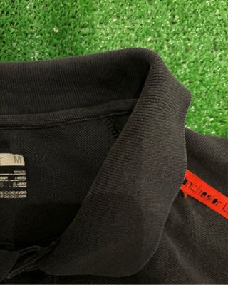 Camiseta Polo Vintage Manchester United Nike Negra