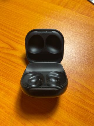 Caja Carga Auriculares Samsung Buds Negra