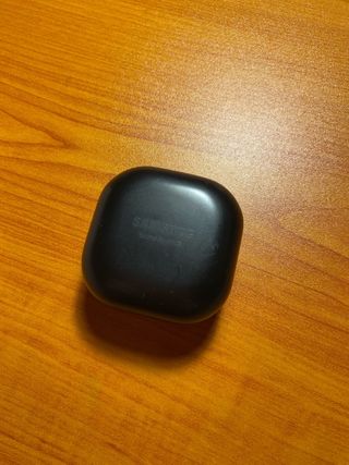 Caja Carga Auriculares Samsung Buds Negra