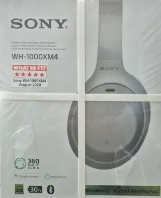 Auriculares Sony WH-1000XM4 plata sin abrir