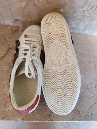 Zapatillas Gucci Mujer Blancas