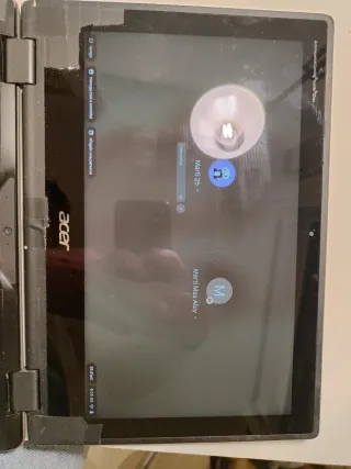 Chromebook Acer Negro