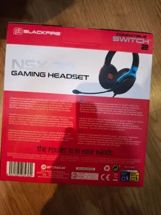 Auriculares Gaming Blackfire NSX-20 Switch